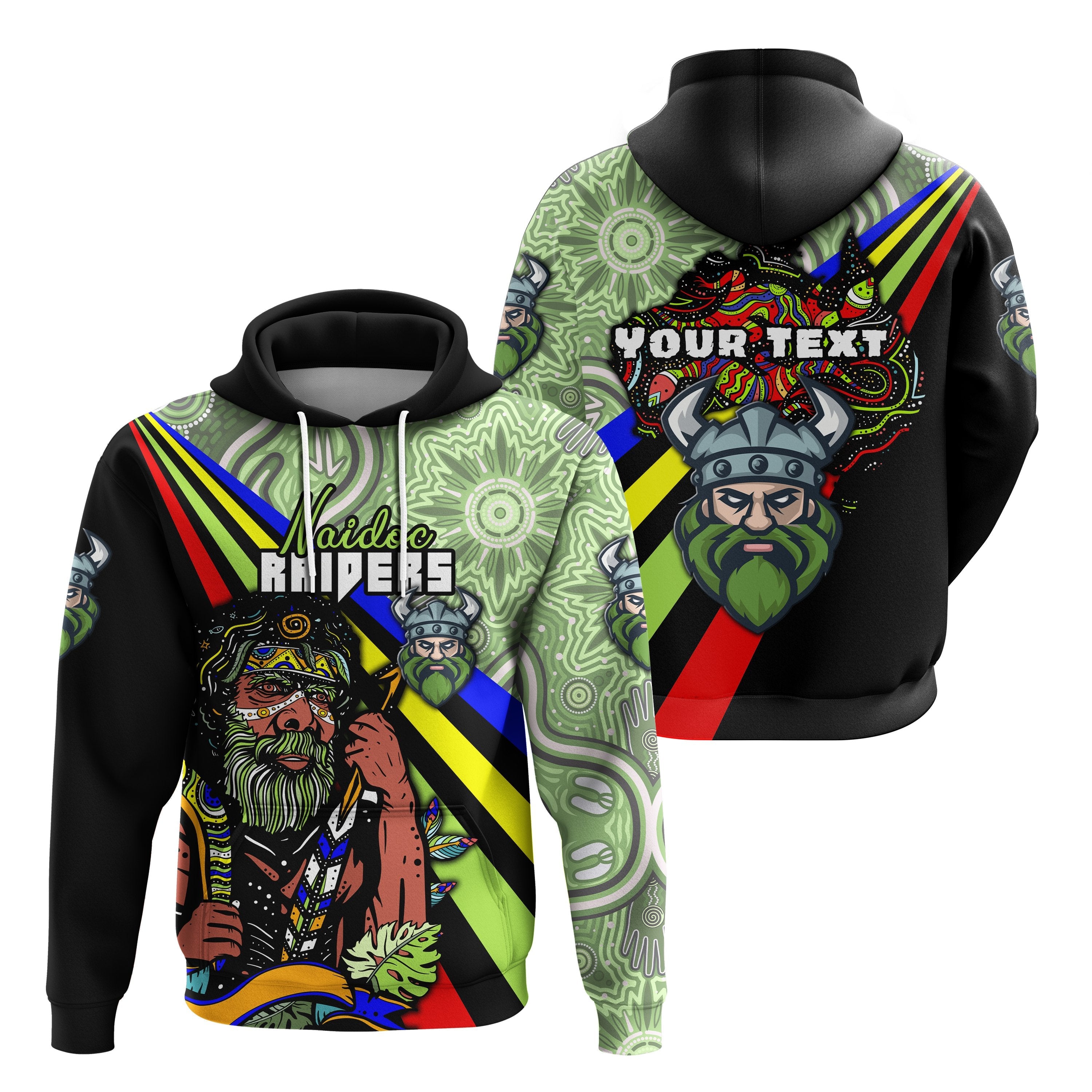 custom-personalised-raiders-naidoc-week-hoodie-canberra-indigenous-sport-style