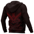 maori-manaia-new-zealand-hoodie-red