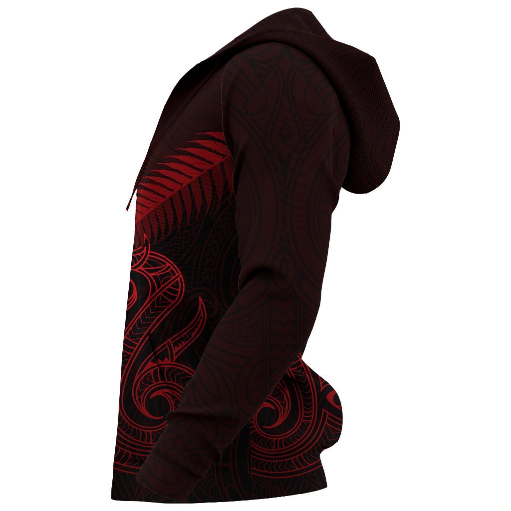 maori-manaia-new-zealand-hoodie-red