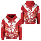custom-personalised-south-fremantle-football-club-hoodie-bulldogs-indigenous-version-red-custom-text-and-number