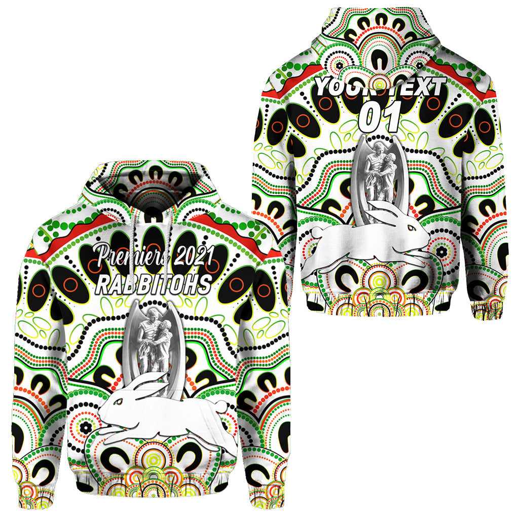 custom-personalised-south-sydney-rabbitohs-hoodie-2021-indigenous-premiers-trophy-white-custom-text-and-number