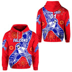 custom-personalised-west-perth-football-club-hoodie-falcons-indigenous-version-red-custom-text-and-number