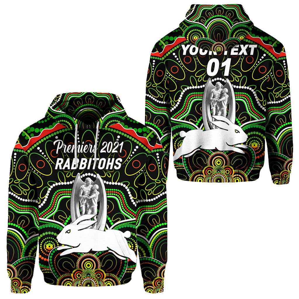 custom-personalised-south-sydney-rabbitohs-hoodie-2021-indigenous-premiers-trophy-black-custom-text-and-number
