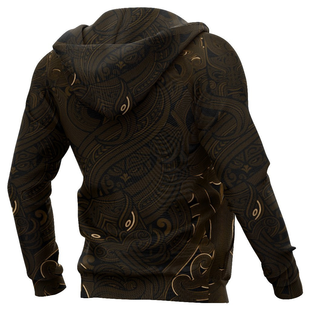 new-zealand-zip-up-hoodie-maori-gods-zipper-hoodie-tumatauenga-god-of-war-gold