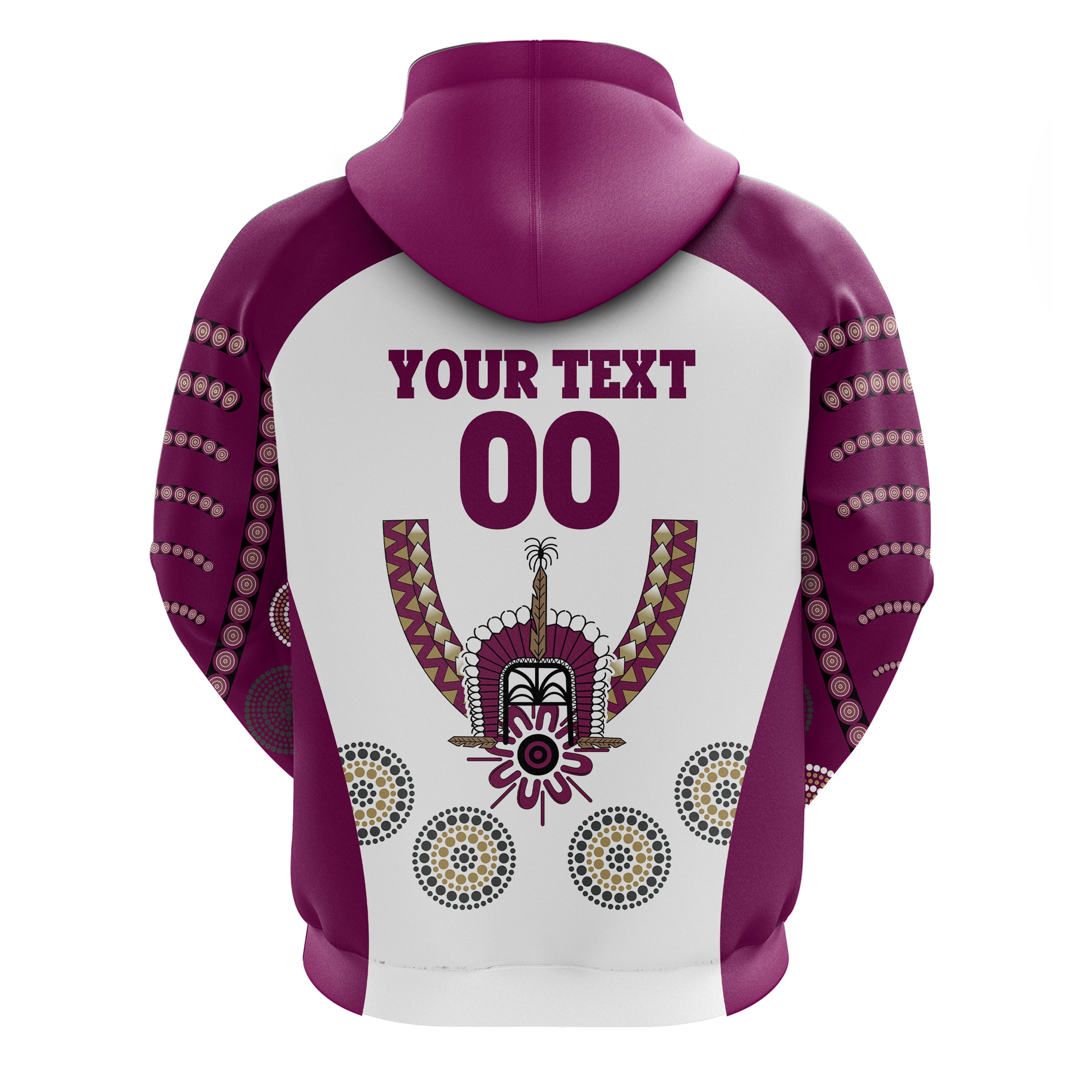 custom-personalised-queensland-hoodie-maroons-aboriginal-sport-style