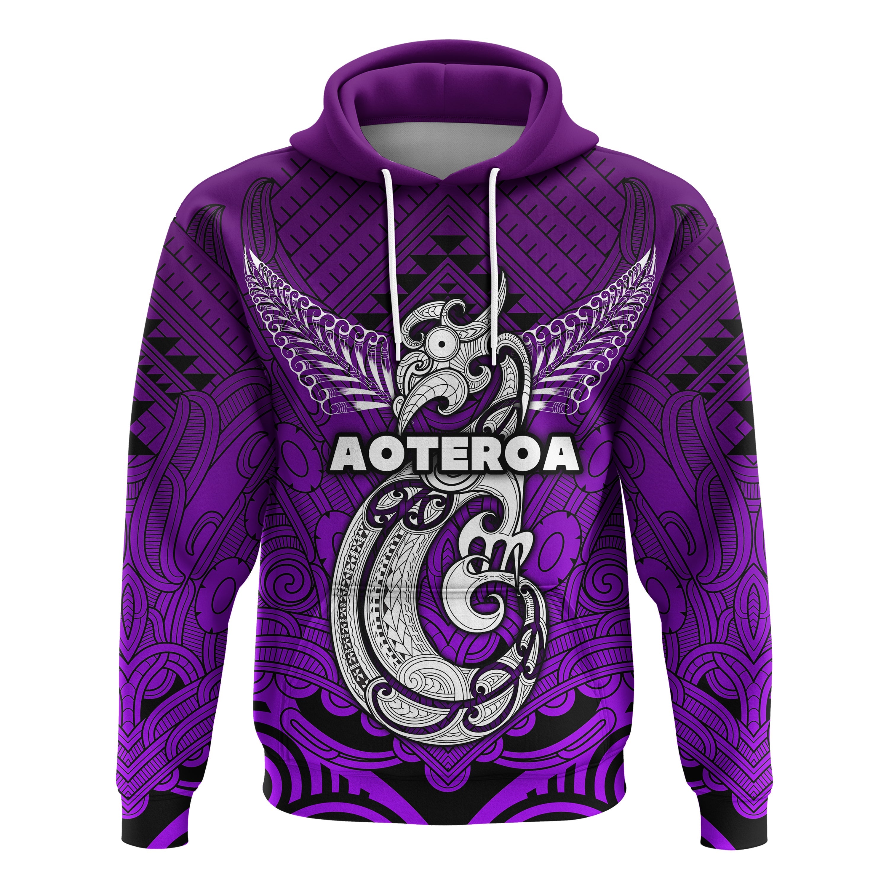 custom-personalised-maori-aotearoa-manania-hoodie-simple-sport-style-purple