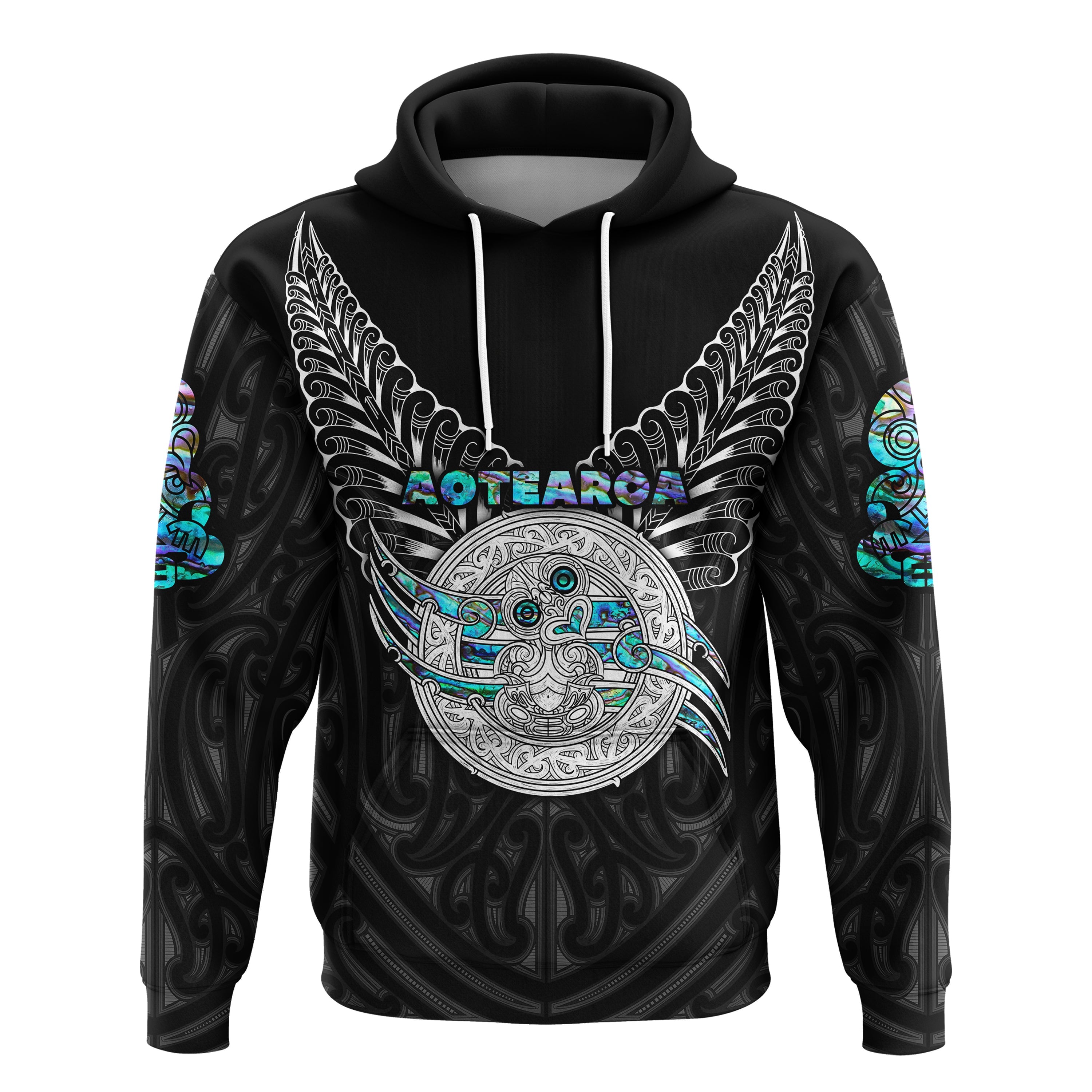 custom-personalised-maori-aotearoa-hoodie-simple-sport-style
