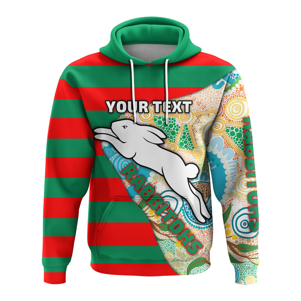 custom-personalised-rabbitohs-hoodie-aboriginal-sport-style
