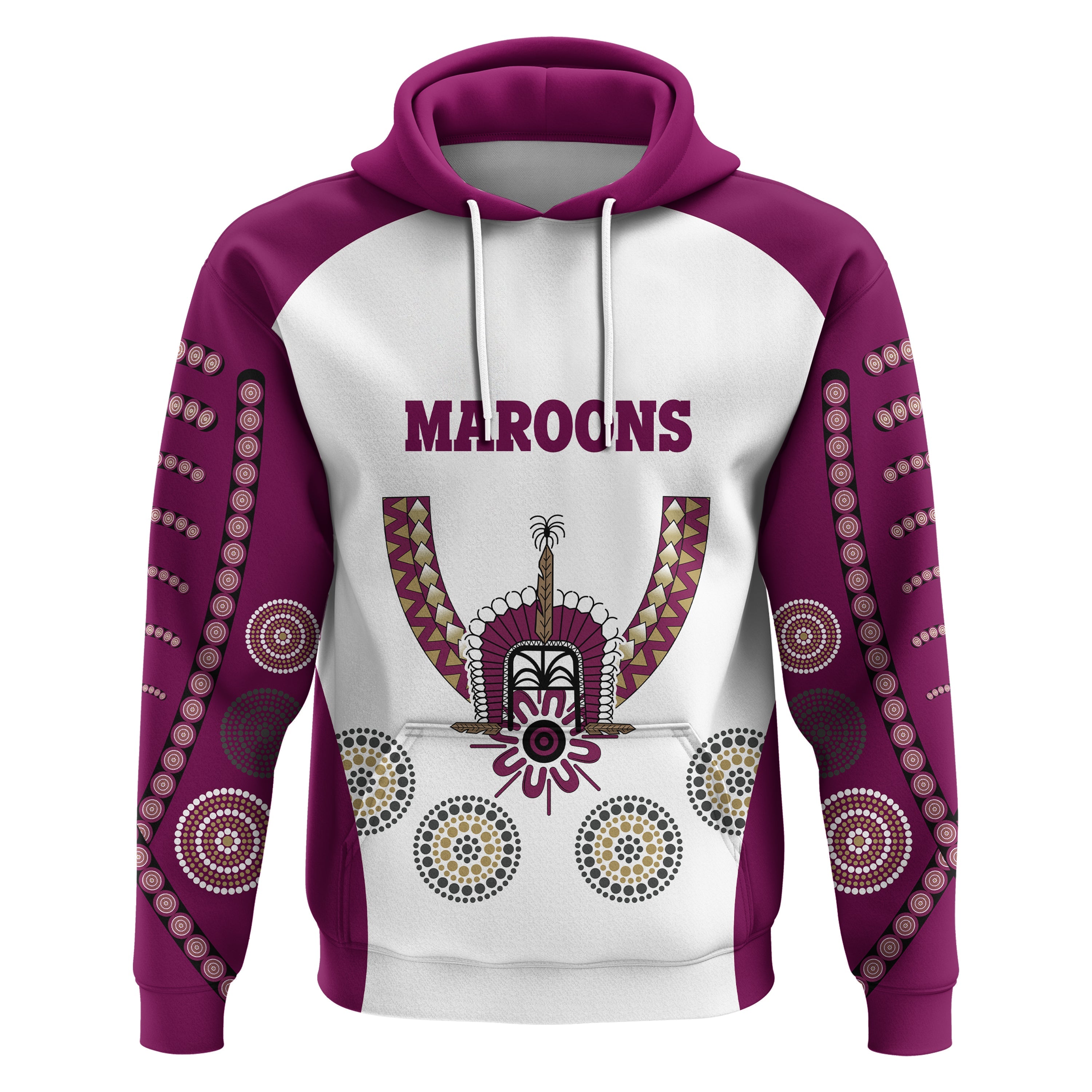 custom-personalised-queensland-hoodie-maroons-aboriginal-sport-style