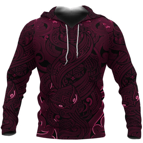 new-zealand-hoodie-maori-gods-pullover-hoodie-tumatauenga-god-of-war-pink