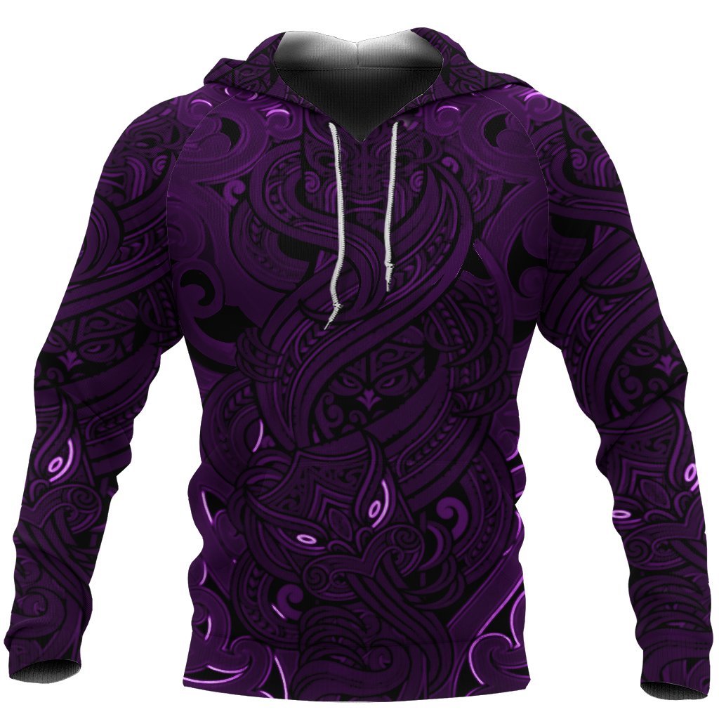 new-zealand-hoodie-maori-gods-pullover-hoodie-tumatauenga-god-of-war-purple