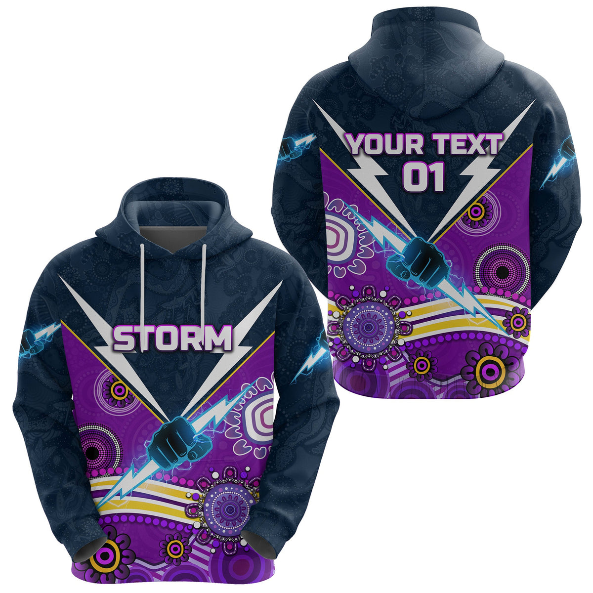 custom-personalised-melbourne-storm-hoodie-2021-indigenous-custom-text-and-number