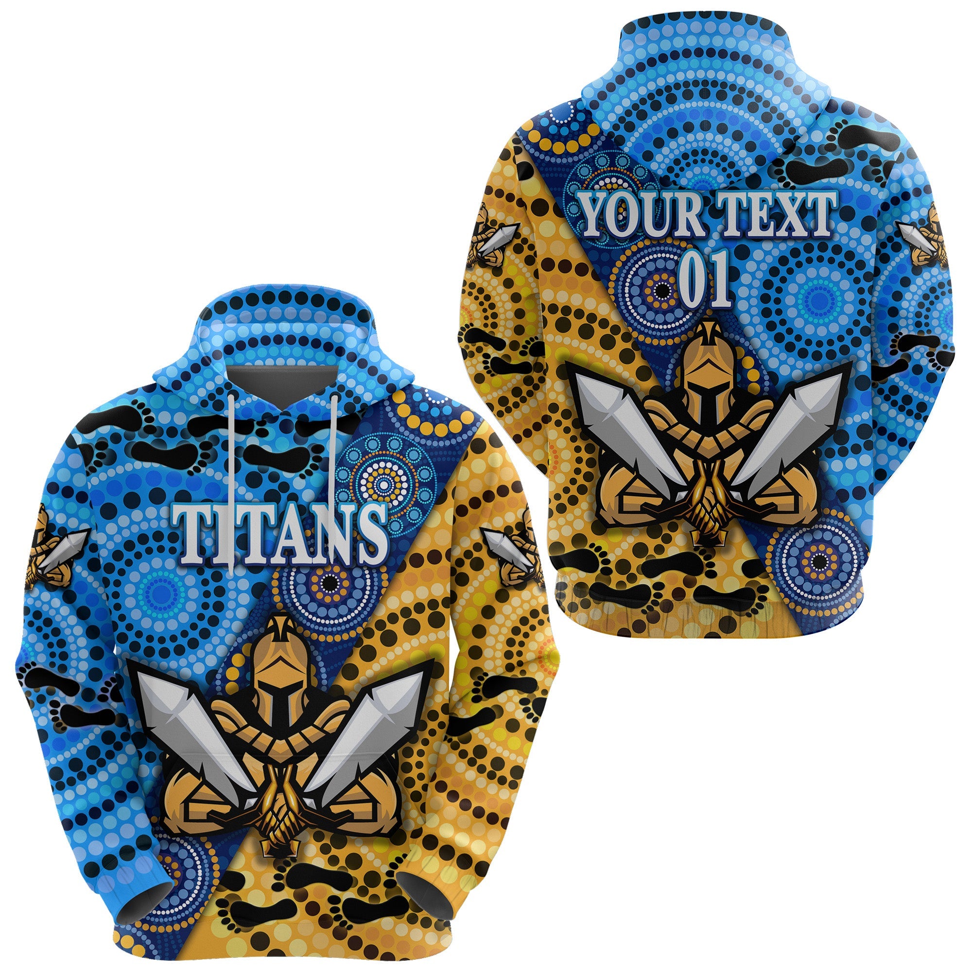 custom-personalised-gold-coast-titans-hoodie-2021-indigenous-custom-text-and-number