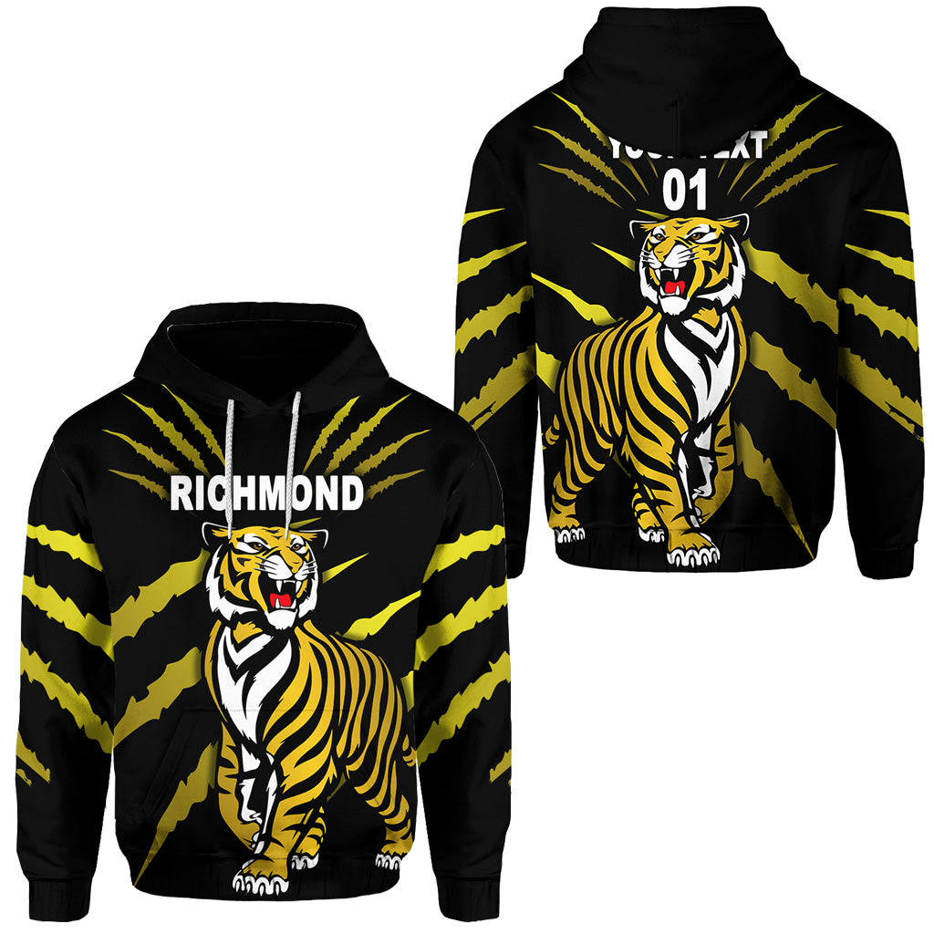 custom-personalised-richmond-tigers-hoodie-original-version-black-custom-text-and-number