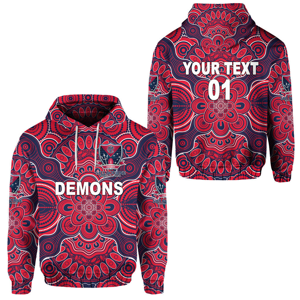 custom-personalised-melbourne-demons-indigenous-hoodie-football-2021-version-custom-text-and-number