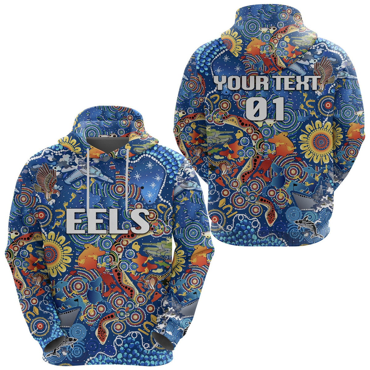 custom-personalised-parramatta-hoodie-eels-indigenous-naidoc-vibes-blue-custom-text-and-number