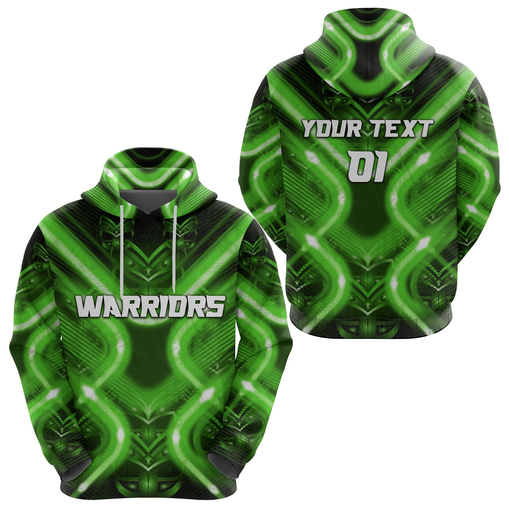 custom-personalised-new-zealand-warriors-rugby-hoodie-original-style-green-custom-text-and-number