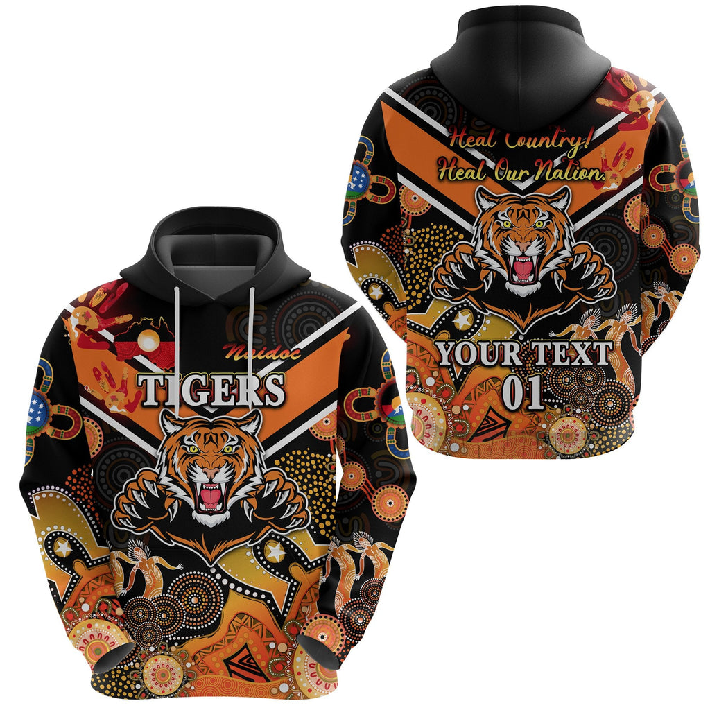 custom-personalised-wests-hoodie-tigers-indigenous-naidoc-heal-country-heal-our-nation-black-custom-text-and-number