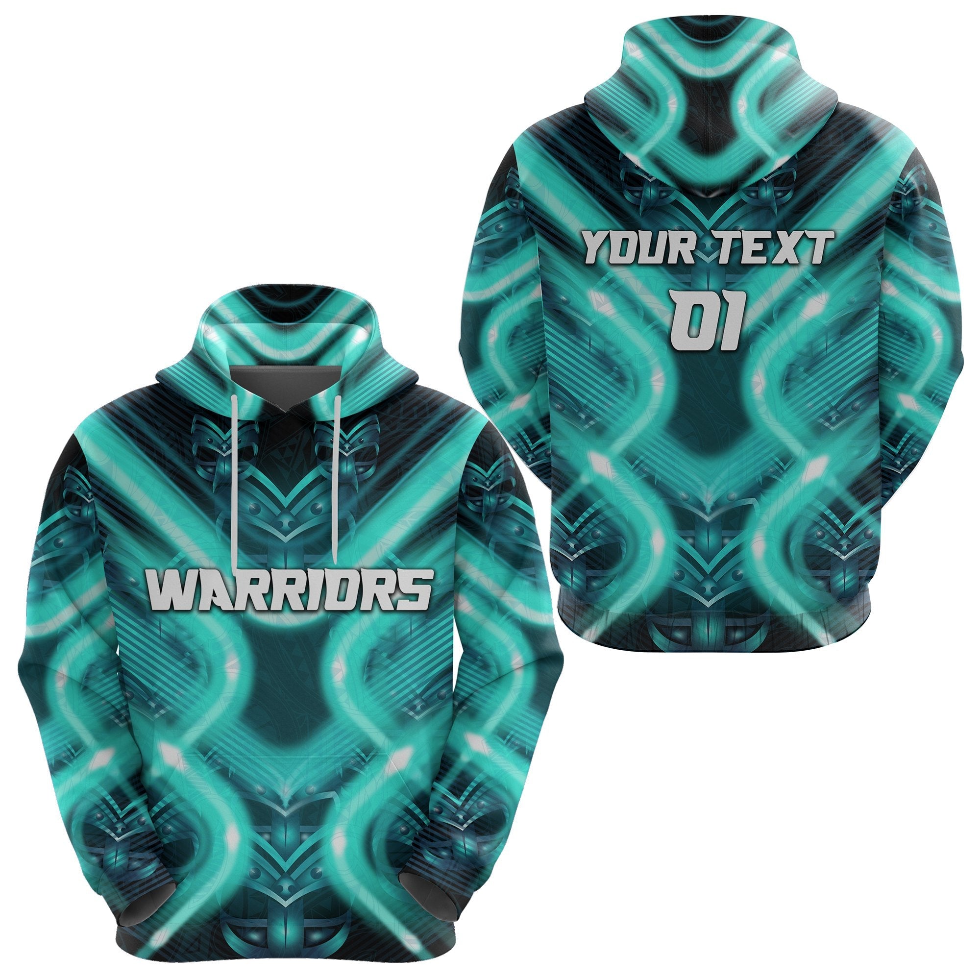 custom-personalised-new-zealand-warriors-rugby-hoodie-original-style-turquoise-custom-text-and-number