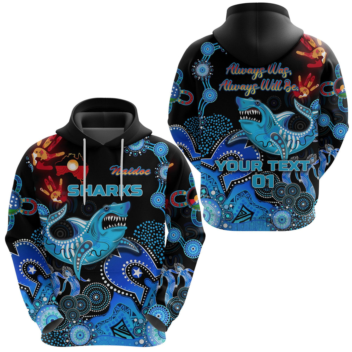 custom-personalised-cronulla-sutherland-sharks-hoodie-naidoc-heal-country-heal-our-nation-custom-text-and-number