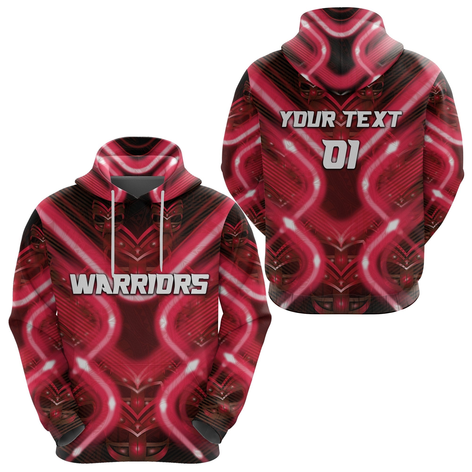 custom-personalised-new-zealand-warriors-rugby-hoodie-original-style-red-custom-text-and-number