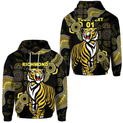custom-personalised-richmond-tigers-hoodie-simple-indigenous-custom-text-and-number