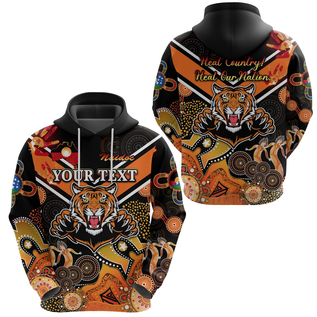 custom-personalised-wests-hoodie-tigers-indigenous-naidoc-heal-country-heal-our-nation-black