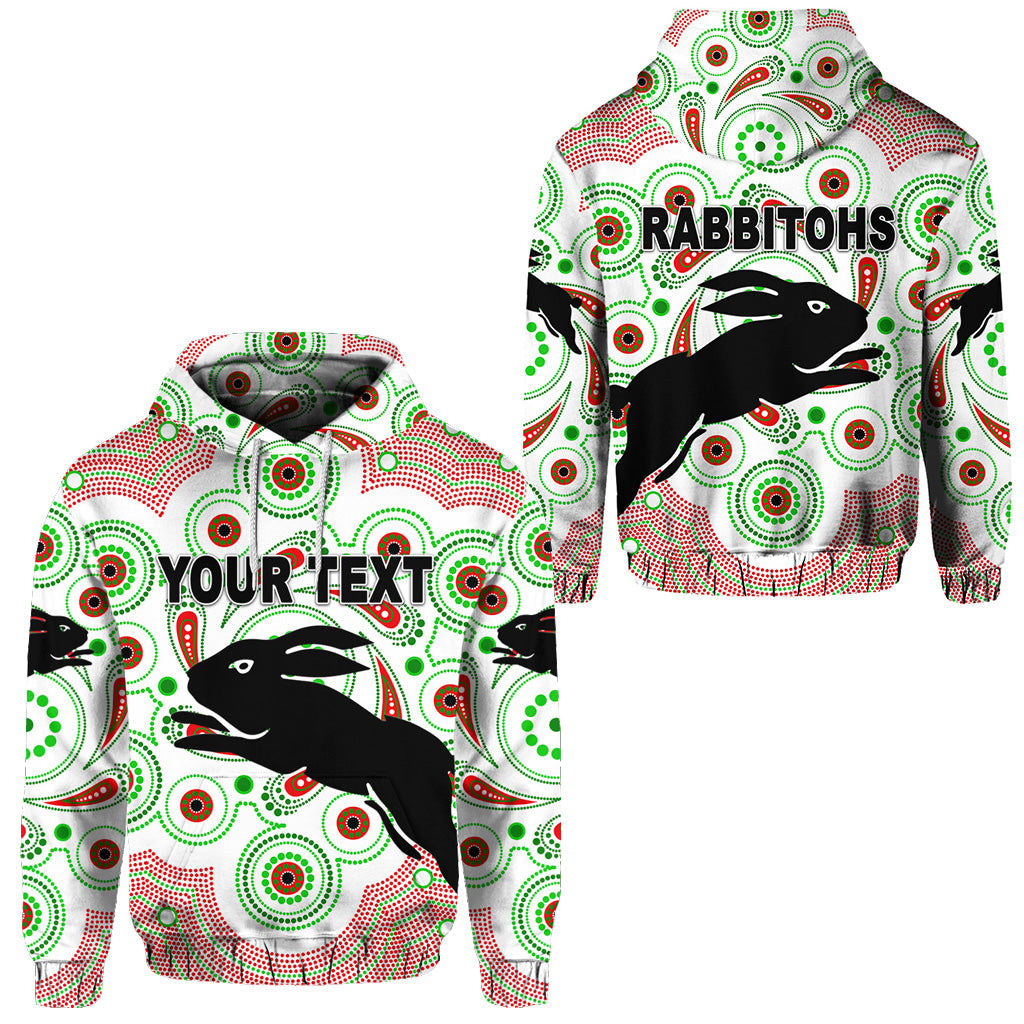 custom-personalised-south-sydney-rabbitohs-hoodie-2021-indigenous-vibes-white