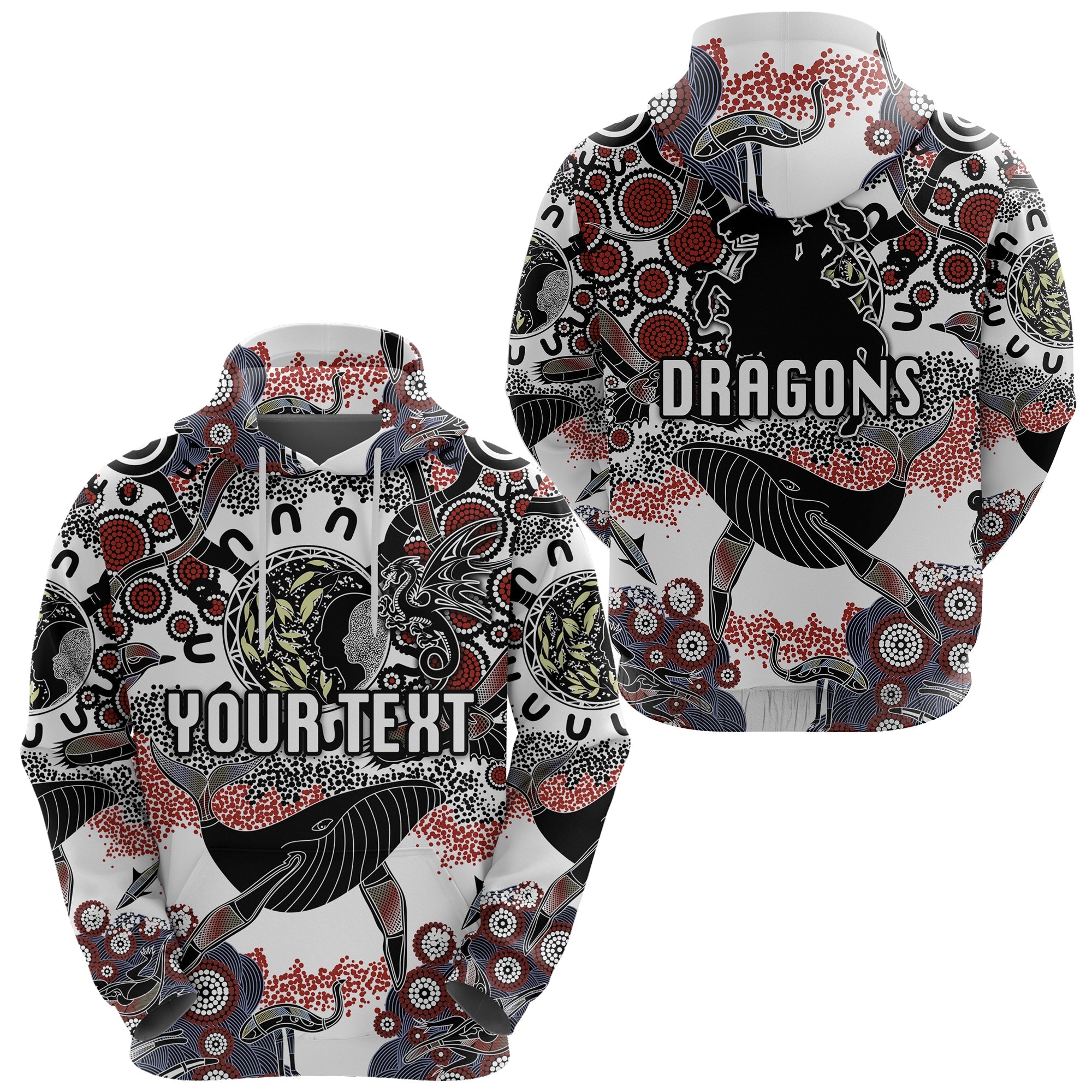 custom-personalised-st-george-illawarra-dragons-hoodie-2021-indigenous-white