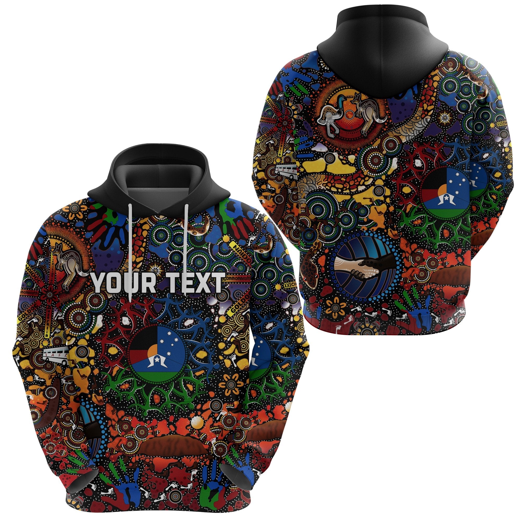 custom-personalised-australia-naidoc-week-2021-hoodie-indigenous-be-proud