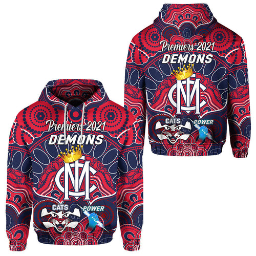 melbourne-demons-indigenous-hoodie-football-2021-premiers-the-king