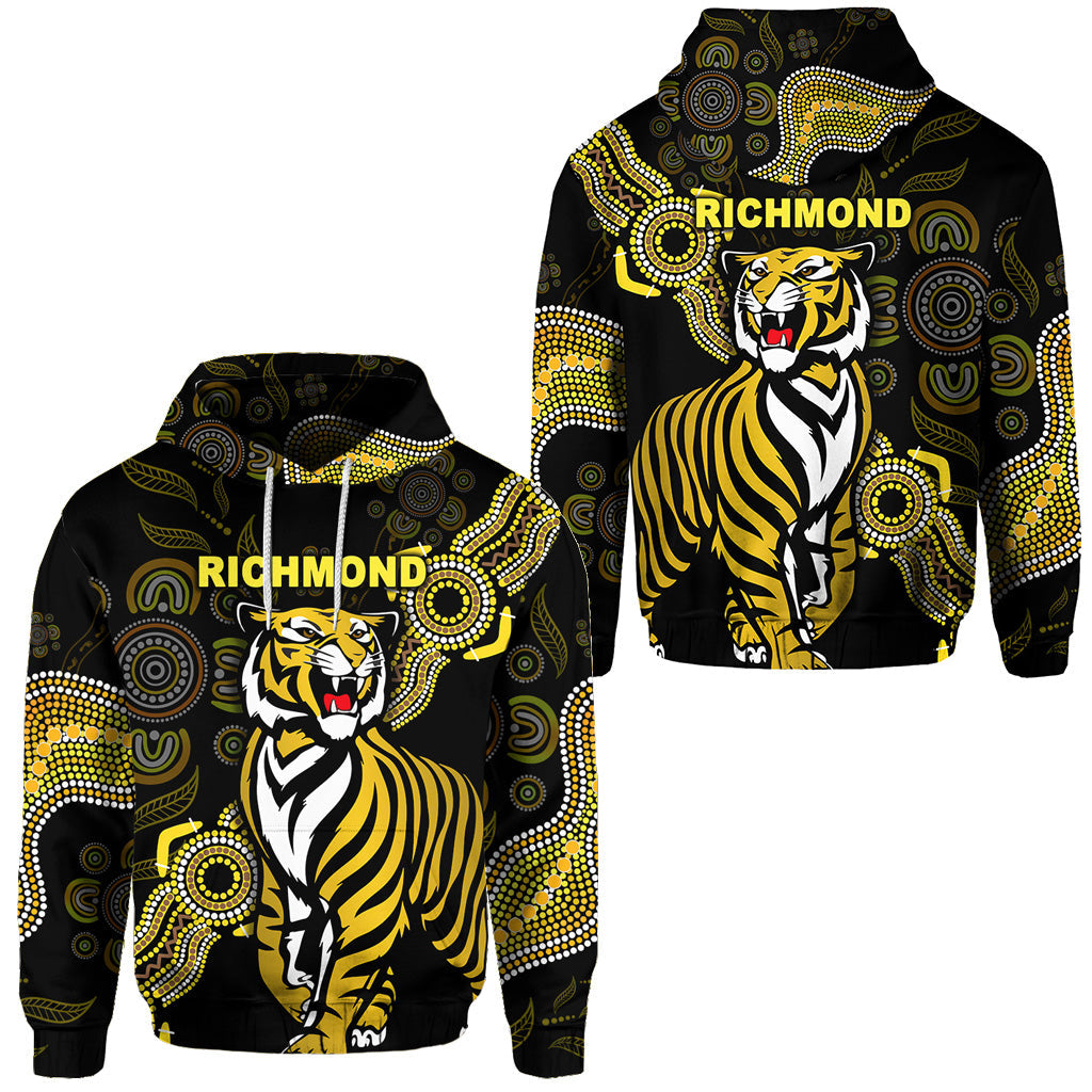 richmond-tigers-hoodie-simple-indigenous
