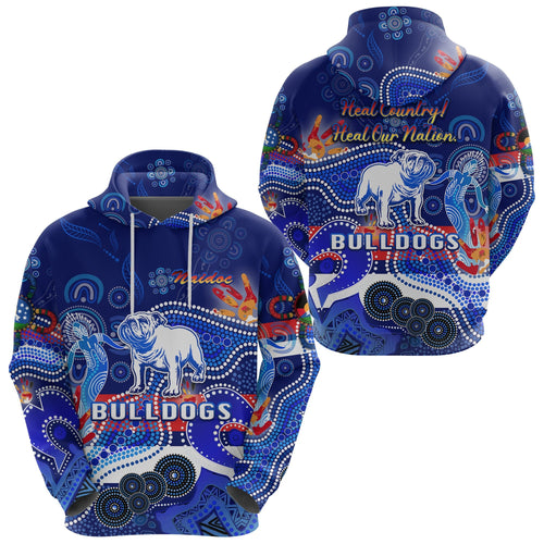 Western Hoodie Bulldogs Indigenous Naidoc Heal Country! Heal Our Nation