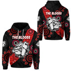 West Football Club Alice Springs Hoodie The Bloods Indigenous Version LT8