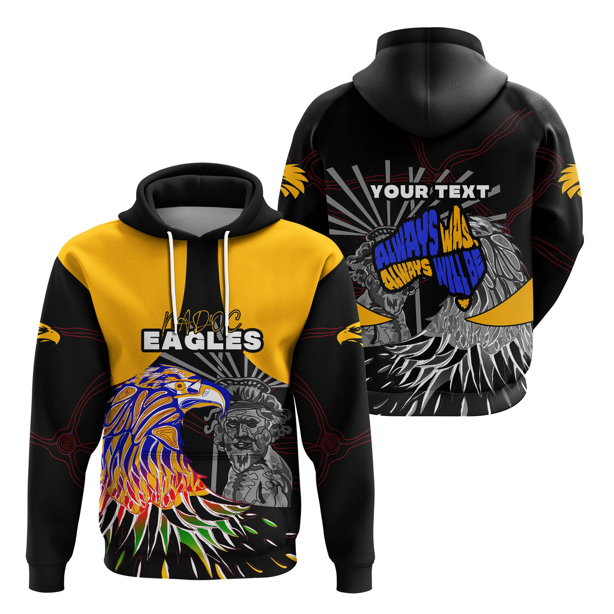 custom-personalised-eagles-naidoc-week-hoodie-aboriginal-special-version
