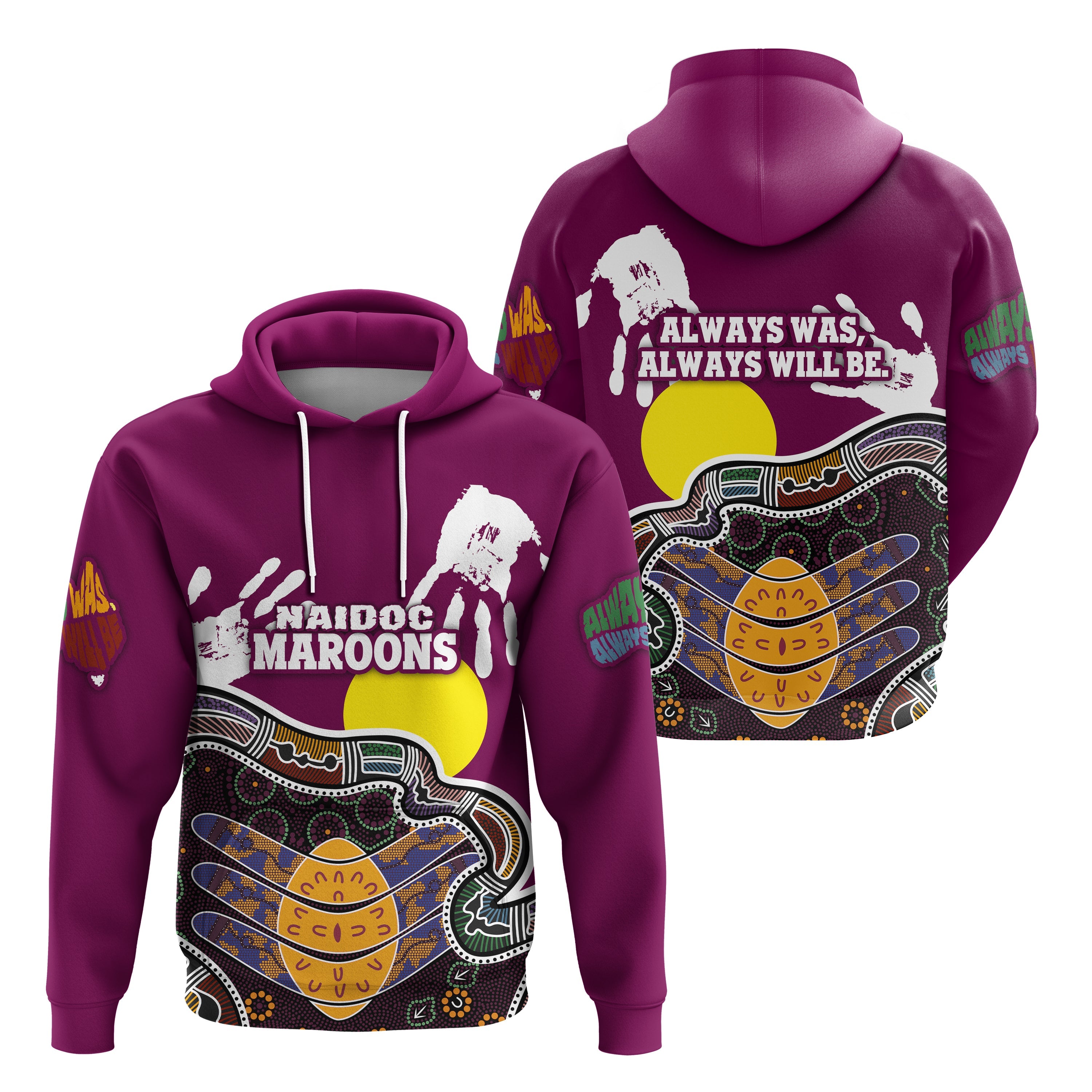 queensland-naidoc-week-hoodie-maroons-aboriginal-style