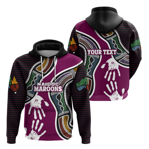 custom-personalised-queensland-naidoc-week-hoodie-maroons-aboriginal-sport-style