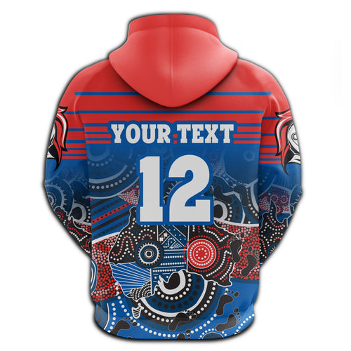 custom-personalised-newcastle-knights-zip-hoodie-aboriginal-horizontal-style