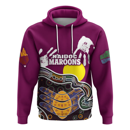 custom-personalised-queensland-naidoc-week-hoodie-maroons-aboriginal-style