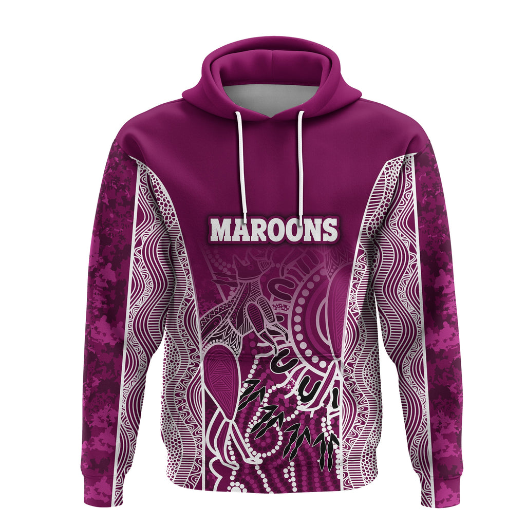 custom-personalised-queensland-hoodie-maroons-simple-style