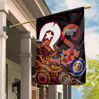 naidoc-2022-aboriginal-lizard-flag-red-style