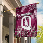 Queensland Maroons Flag Aboriginal  LT6
