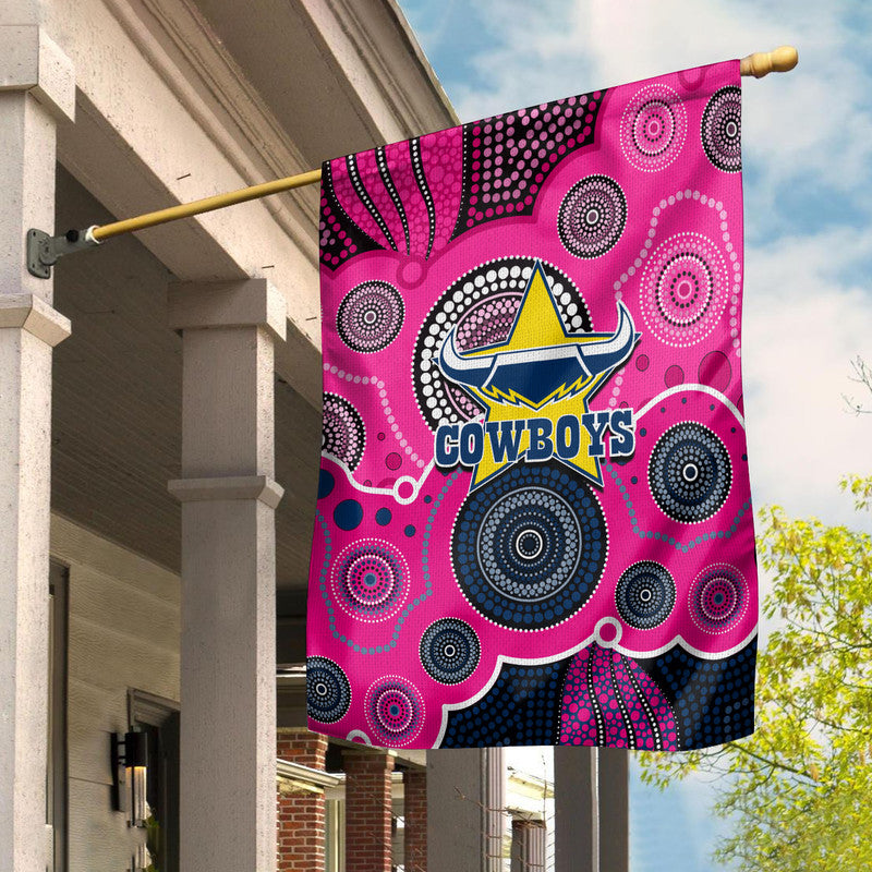 cowboys-rugby-flag-aboriginal-pink