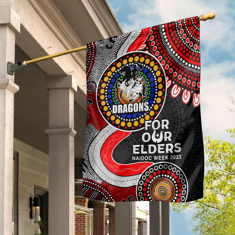 dragons-rugby-flag-naidoc-2023-aboriginal