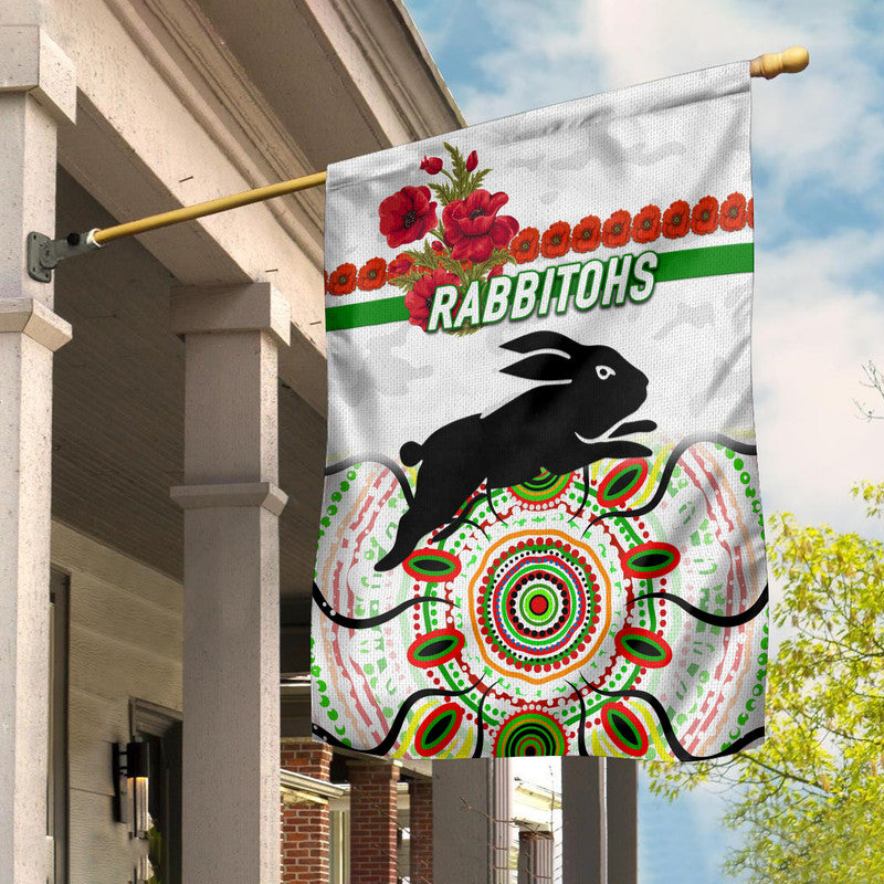 south-sydney-rabbitohs-anzac-2022-flag-indigenous-vibes-white