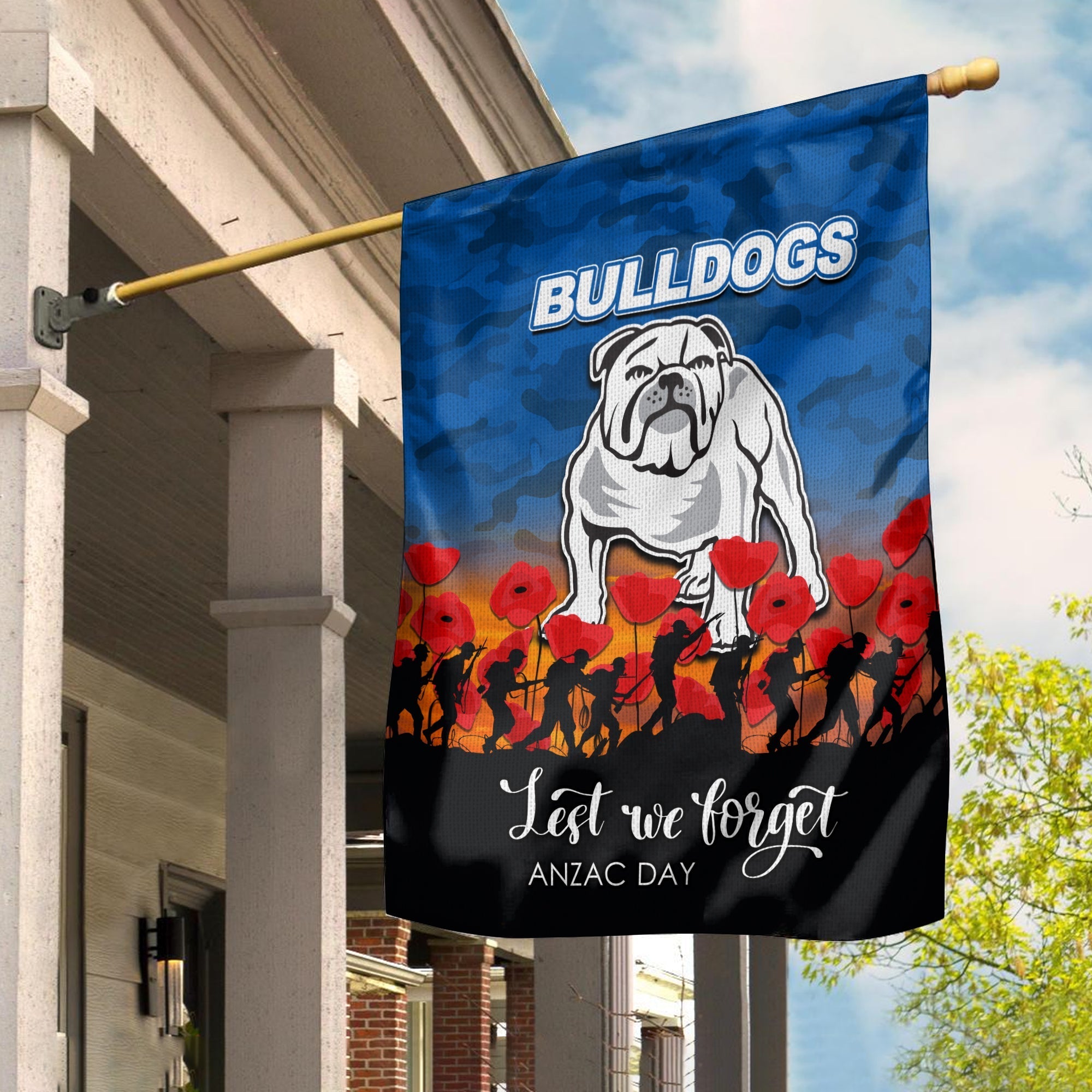 bulldogs-anzac-day-army-flag