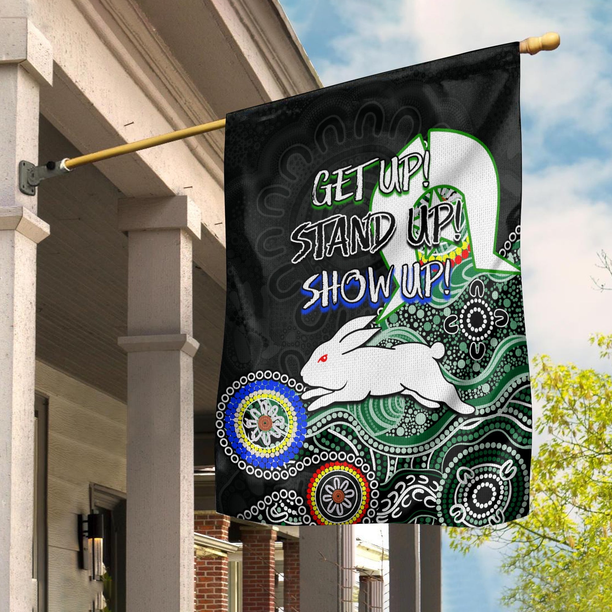 rabbitohs-naidoc-2022-flag