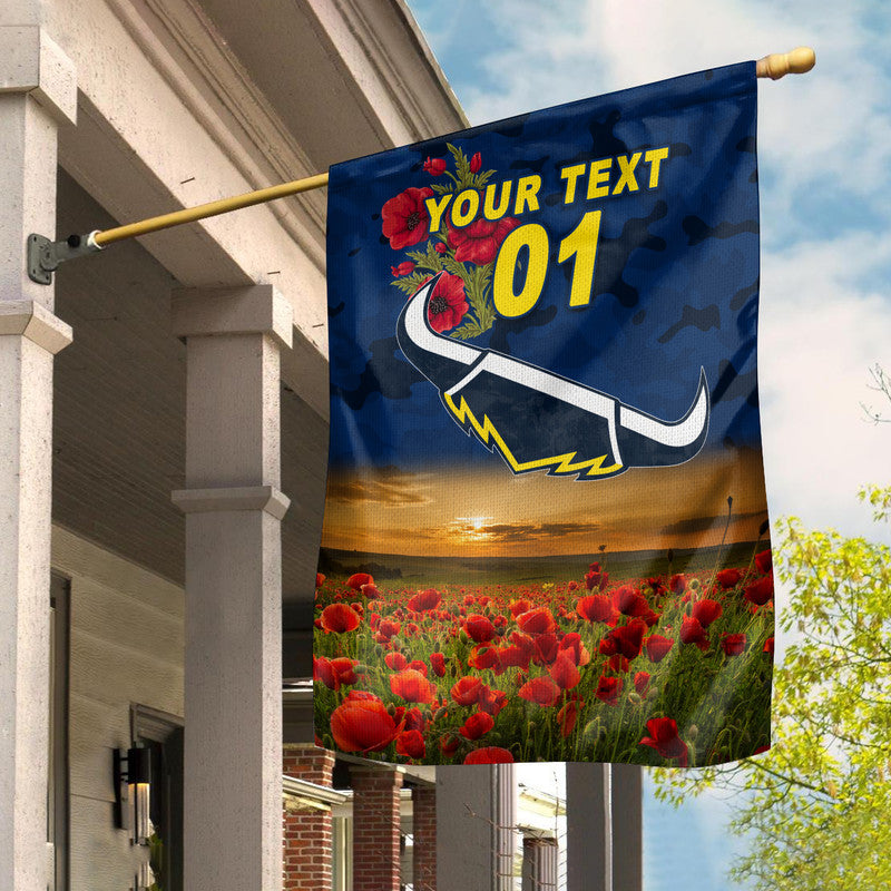 custom-personalised-north-queensland-cowboys-anzac-2022-flag-poppy-flowers-vibes-blue