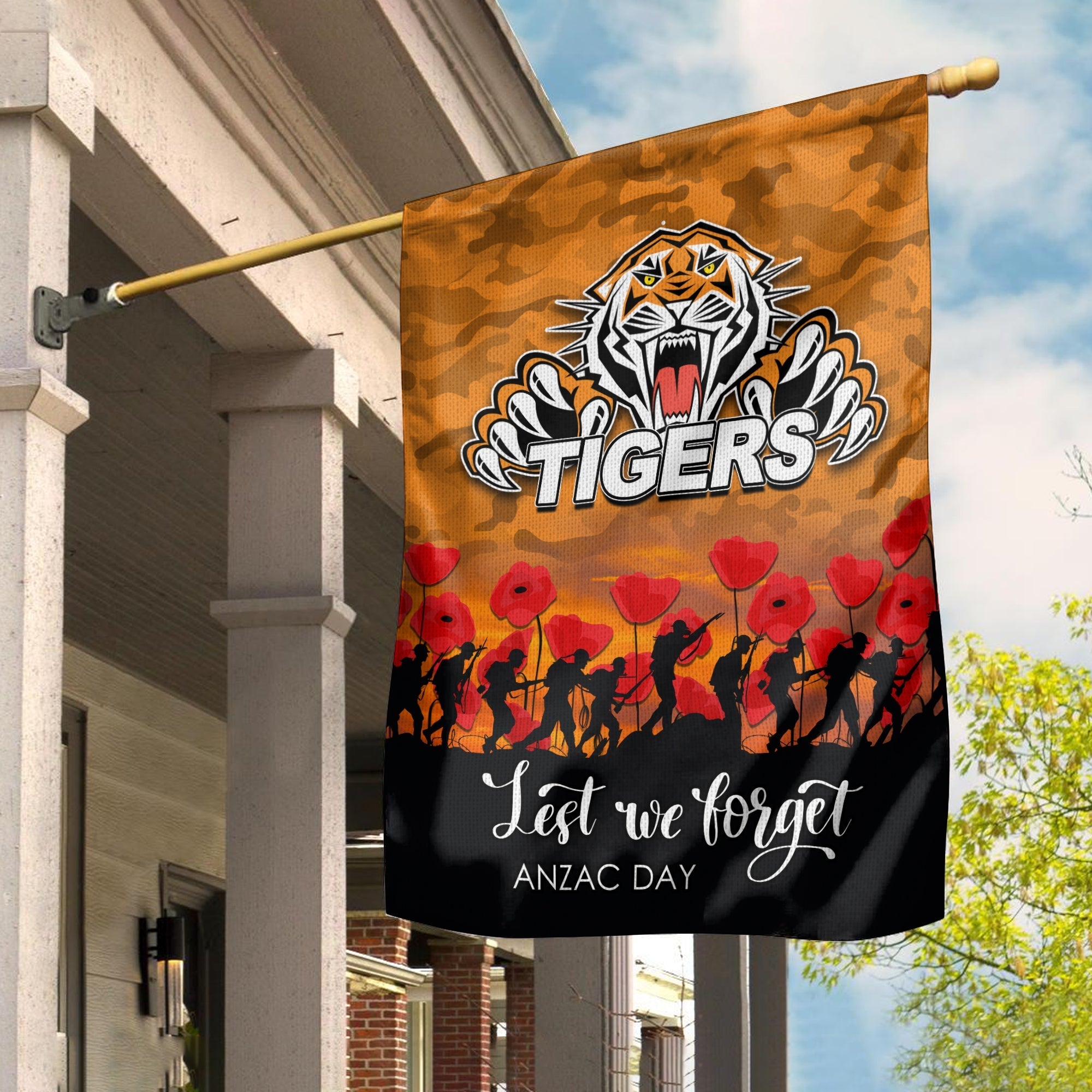 tigers-anzac-day-army-flag