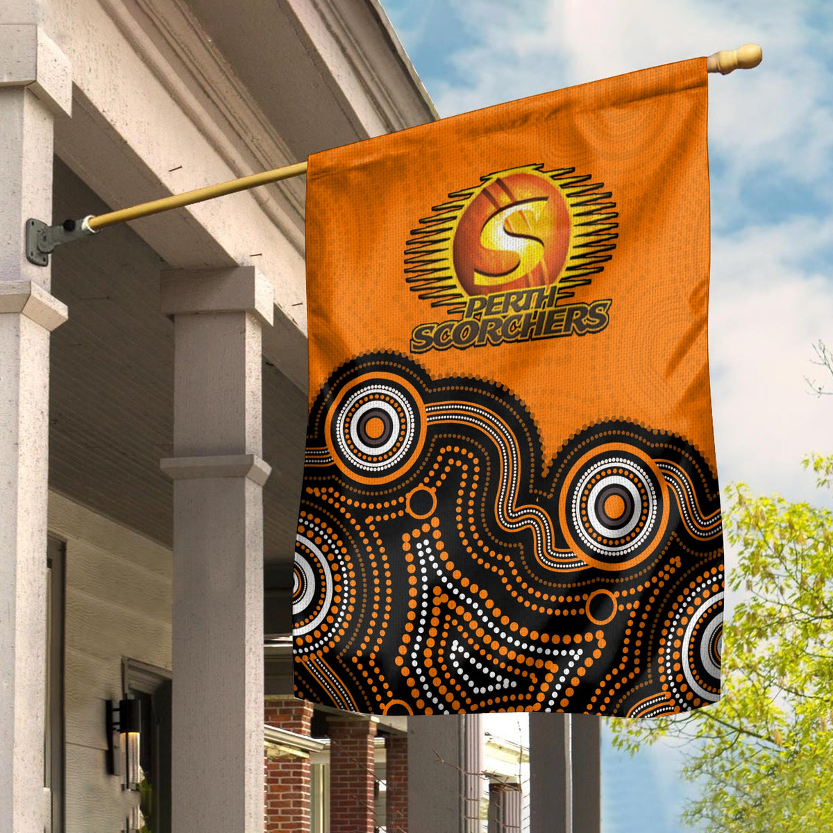 perth-scorchers-flag-cricket-aboriginal-style